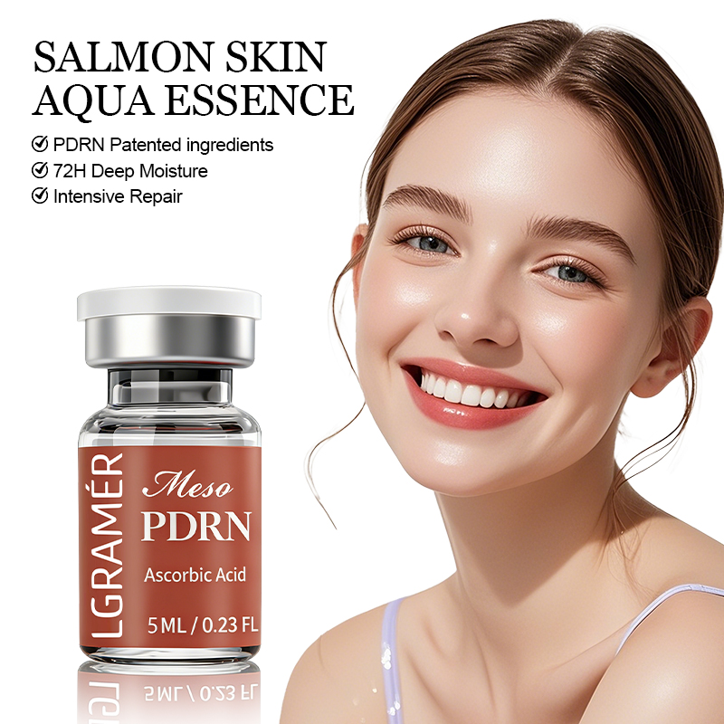 Skincare Glow Glowing - PDRNサーモンDNAセラム フェイシャルハイドログロー ビタミンCスキンブースター ブライトニング 韓国スキンケア ハイドレーション