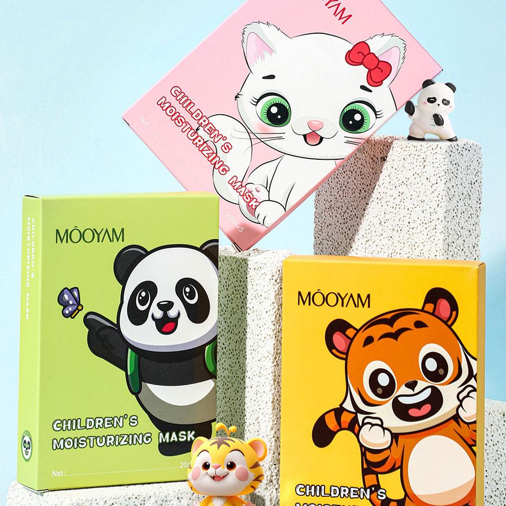 5 個子供かわいい動物漫画保湿フェイスマスクシートマスク子供 - Skincare Animate のレビューと価格