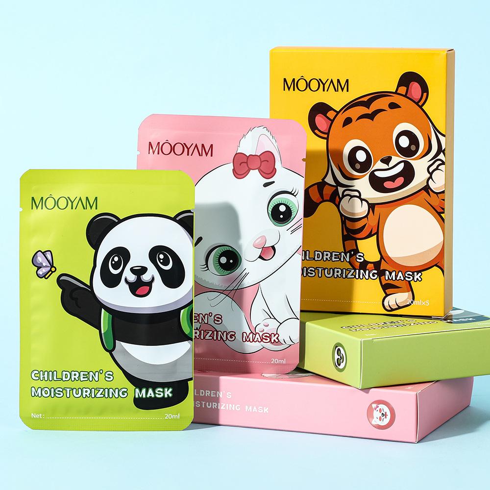 5 個子供かわいい動物漫画保湿フェイスマスクシートマスク子供 - Skincare Animate のレビューと価格