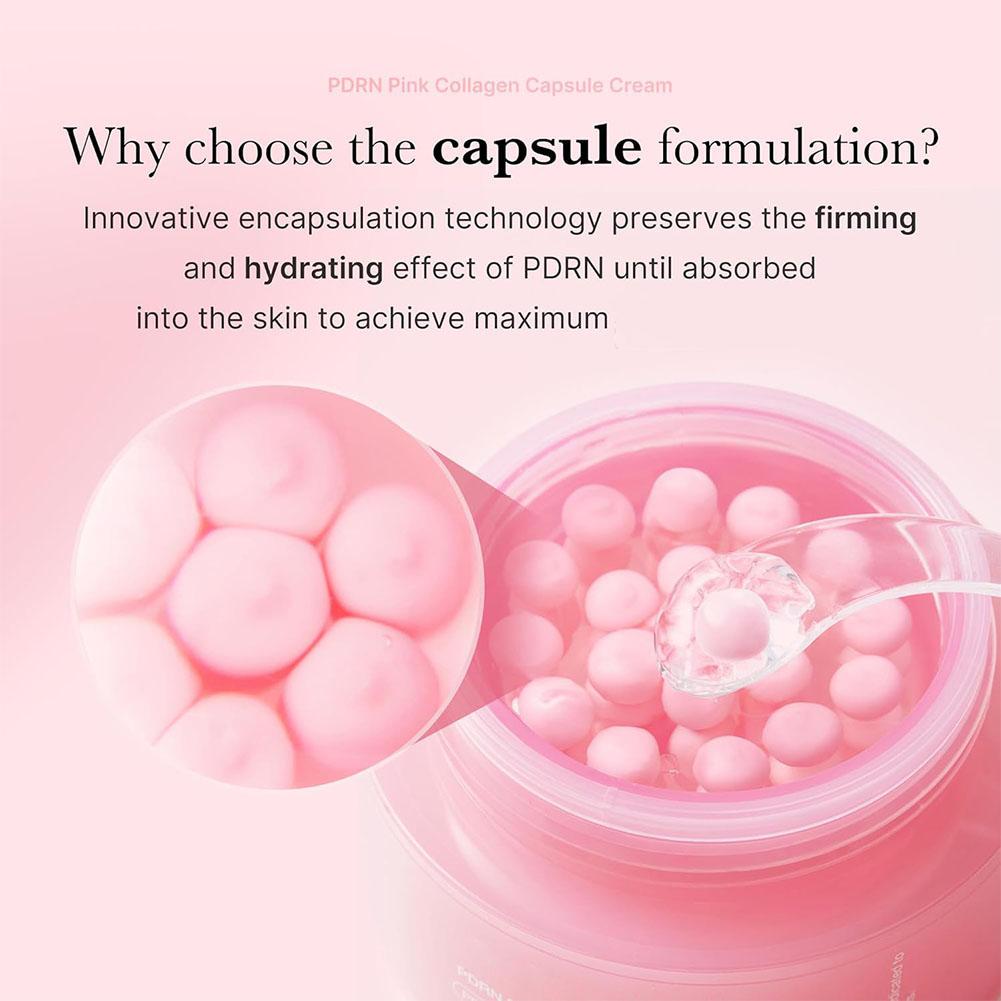 50 ミリリットルコラーゲンカプセルクリーム顔用保湿フェイス - Skincare Glow Glowing のレビューと価格