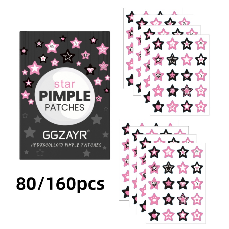 80/160 個のスター アクネ パッチ セット – さまざ - Skincare Acne のレビューと価格