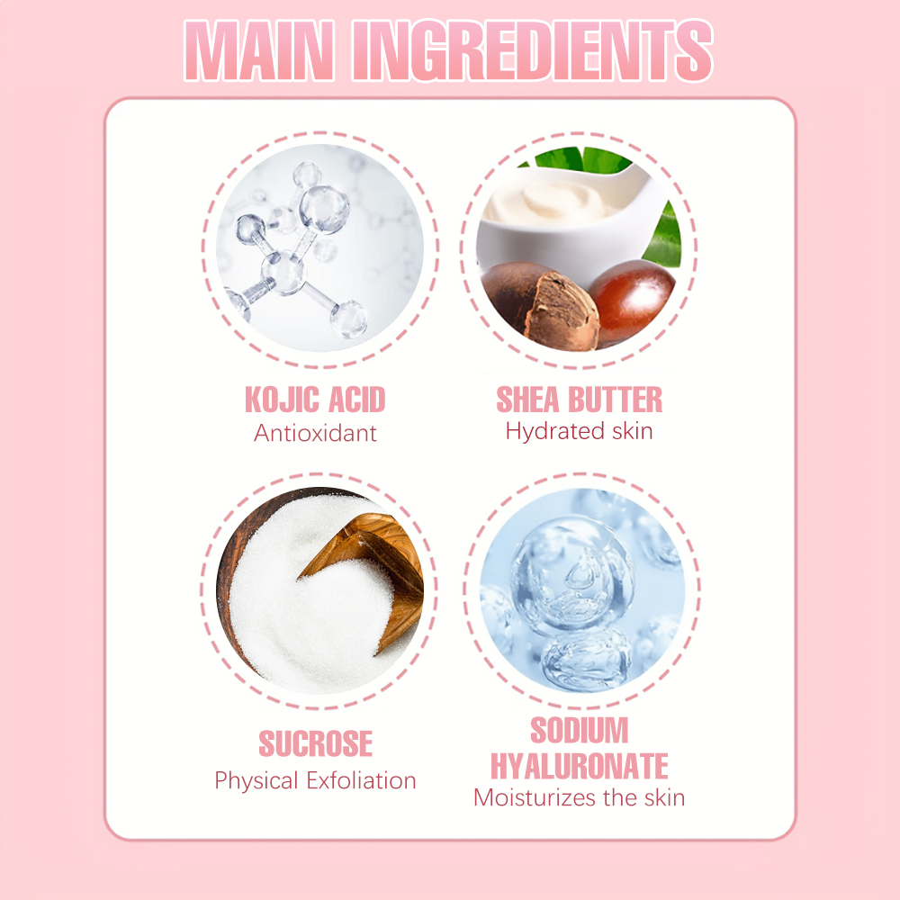 SUYARUN コウジ酸角質除去ボディスクラブ - ブライト - Skincare Glow Glowing のレビューと価格