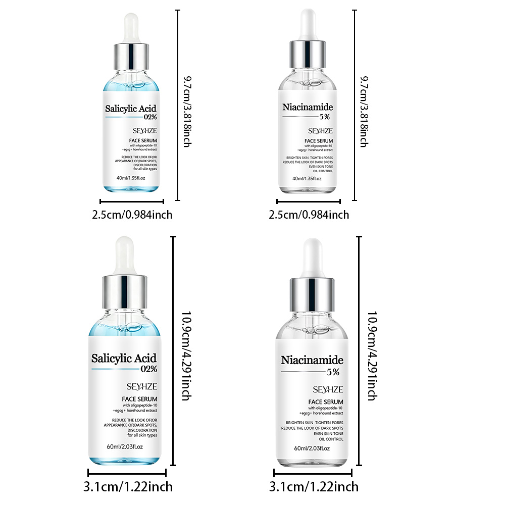 SEYHZE 2個入り サリチル酸ナイアシンアミドエッセンス - Skincare La Roche Posay のレビューと価格