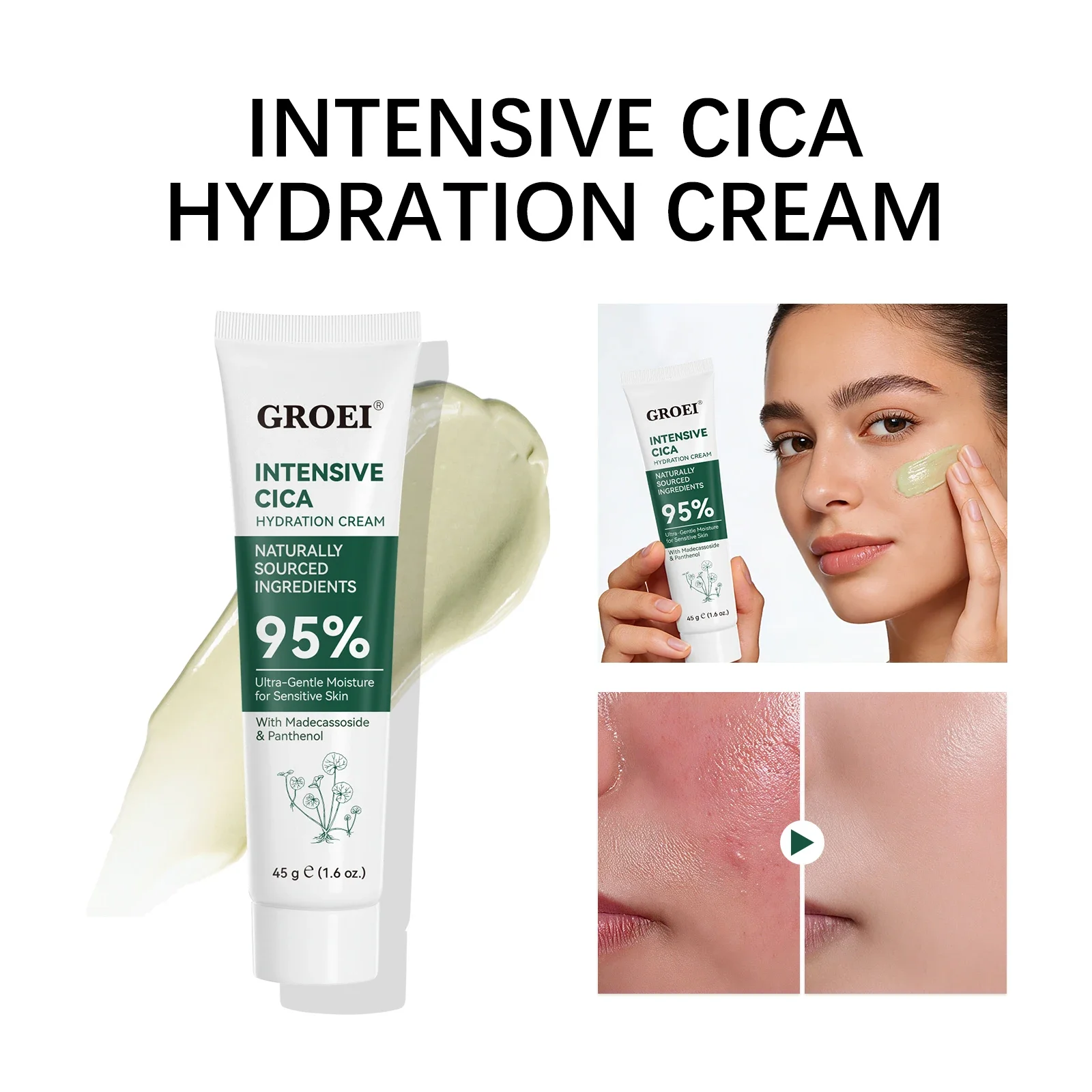 GROEI スノーグラス モイスチャライジングクリーム 45 - Skincare Glow Glowing のレビューと価格