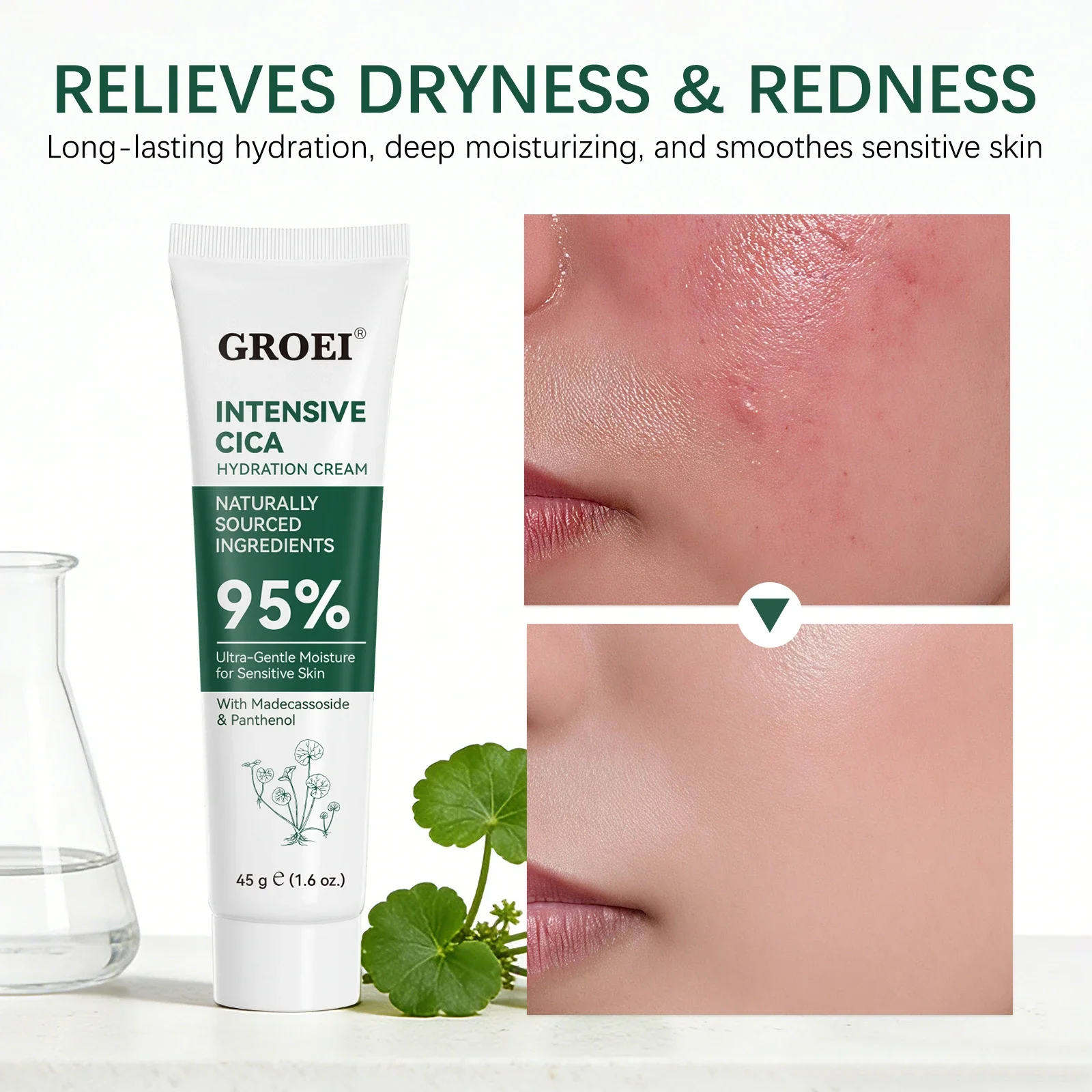 GROEI スノーグラス モイスチャライジングクリーム 45 - Skincare Glow Glowing のレビューと価格