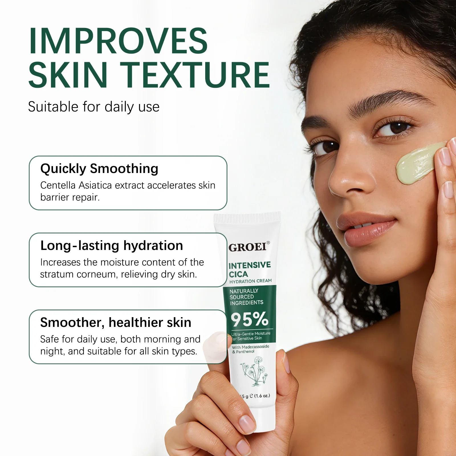 GROEI スノーグラス モイスチャライジングクリーム 45 - Skincare Glow Glowing のレビューと価格