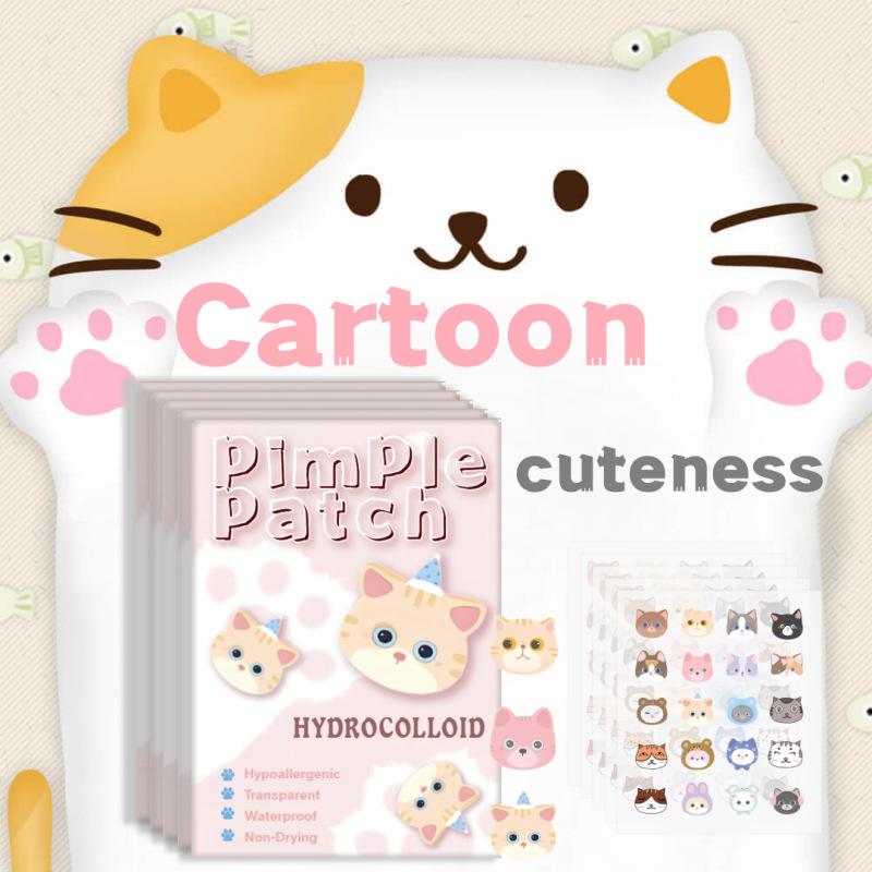600 個漫画にきびパッチ除去にきびパッチスキンケア漫画動物 - Skincare Animate のレビューと価格
